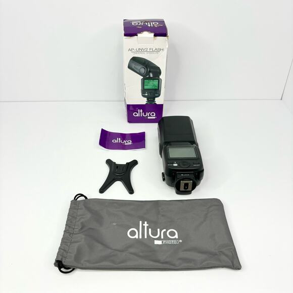 Altuta Flash Photo AP-FLS- UNV2 Camera Flash Light Speed Light - Picture 1 of 15